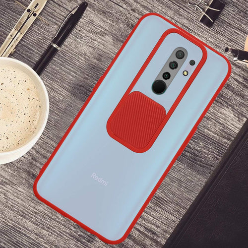 YOFO Camera Shutter Back Cover For Mi Redmi 9 Prime With Free OTG Adapter
