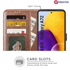 YOFO Samsung Galaxy A72  Leather Flip Cover Full Protective Wallet Case