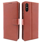 YOFO Flip Leather Magnetic Wallet Back Cover Case for Mi Redmi 9A / 9i