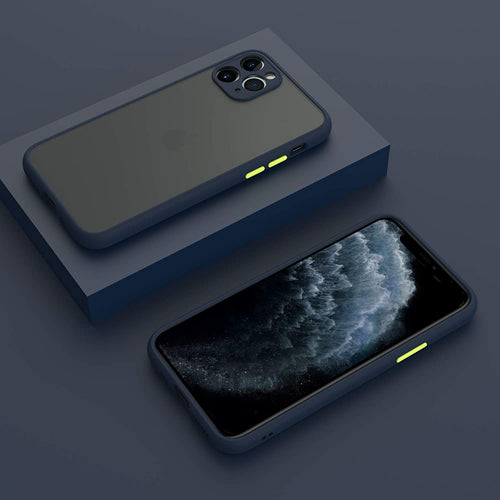 YOFO Matte Finish Smoke Back Cover for Apple iPhone 12Pro Max (6.7)