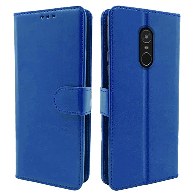 YOFO Flip Leather Magnetic Wallet Back Cover Case for Mi Redmi Note 4