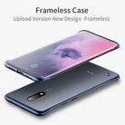 YOFO TPU Frameless case for OnePlus 6T(Blue)