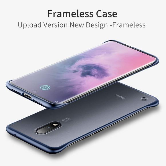 YOFO TPU Frameless case for OnePlus 6T(Blue)