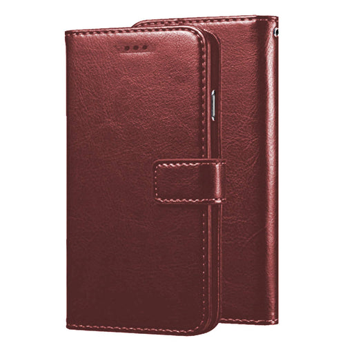 YOFO Flip Leather Magnetic Wallet Back Cover Case for Redmi Note 9 Pro/Note 9 Pro Max/Poco M2 Pro
