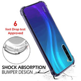 YOFO Rubber Full Protection Back Cover for MI Redmi Note 8 (Transparent) Shockproof