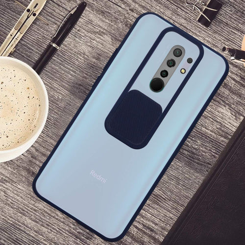 YOFO Camera Shutter Back Cover For Mi Redmi 9 Prime With Free OTG Adapter