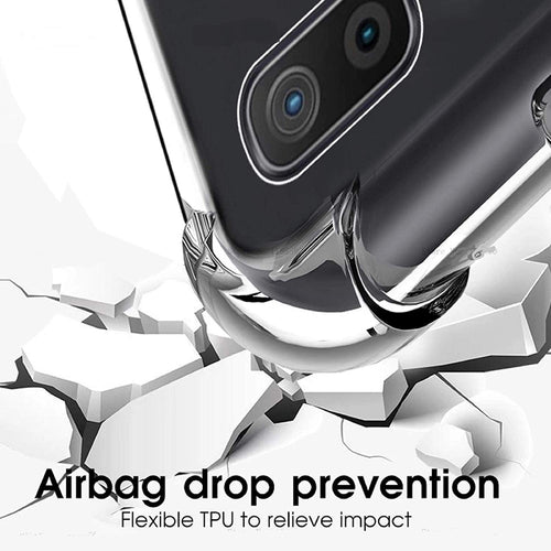 YOFO Transparent All Sides Protection Back Cover for Samsung A20 (Samsung A20)