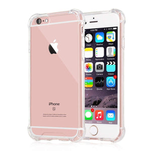 YOFO Ultra Thin Back Cover for iPhone 6 Plus/ 6S Plus 5.5 in Screen (Transparent)