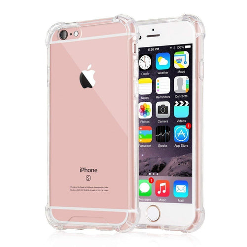 YOFO Silicone Back Cover for Apple iPhone 6/6S -Transparent