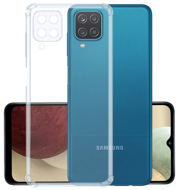 YOFO Back Cover for Samsung Galaxy F12 (Flexible|Silicone