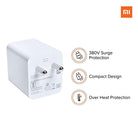 Mi 27W Superfast Charging Adapter With Overheat Protection BIS Certified