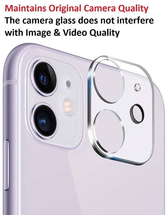 YOFO Anti Scratch Camera Lens Screen Protector 9H Camera Nano Glass for iPhone 11(6.1) (Transparent)