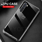 YOFO Camera Protection Back Cover for OnePlus Nord (Transparent) Shockproof