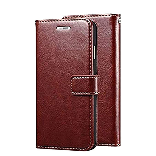 YOFO Flip Leather Magnetic Wallet Back Cover Case for Mi Redmi Note 7/ Note 7s / Note 7 Pro