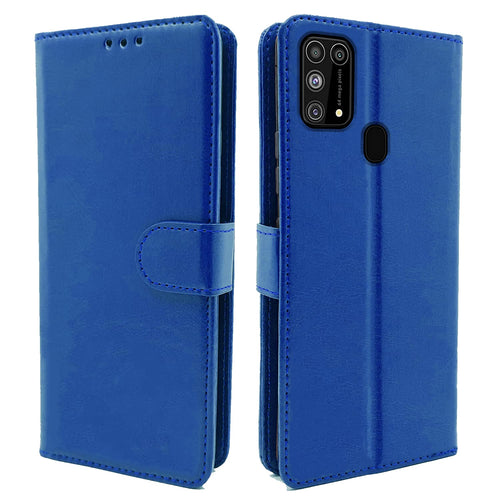 YOFO Samsung Galaxy F41 / M31 / M31 Prime Leather Flip Cover Full Protective Wallet Case