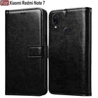 YOFO Flip Leather Magnetic Wallet Back Cover Case for Mi Redmi Note 7/ Note 7s / Note 7 Pro