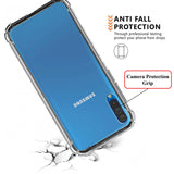 YOFO Flexible Back Cover for Samsung Galaxy A50 / A30s (Transparent) Shockproof All Side Protection Case