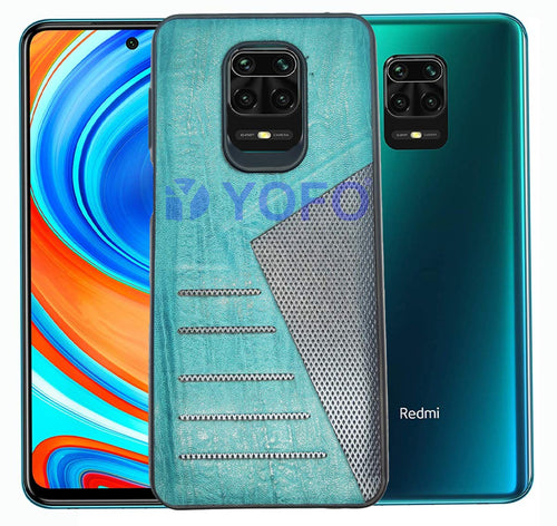 YOFO | The Case with Look | Leather Premuim Back Case Cover for MI Note 9 Pro/Note 9 Pro Max/Poco M2 ProRedmi