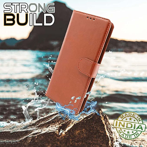 YOFO Samsung Galaxy A12 / F12 / M12 Leather Flip Cover Full Protective Wallet Case