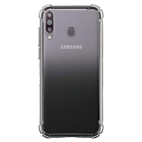 YOFO Silicone Back Cover for Samsung Galaxy M30 - Transparent