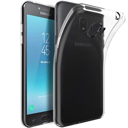 Yofo Back Cover for Samsung J2 (2018) Transparent Back Cover Ultra Thin (Transparent)
