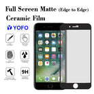 YOFO Mattte Finish Anti-Fingerprint Ceramic Flexible Screen Protector for iPhone 6/7 / 8 / SE