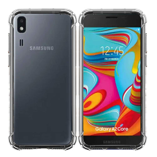 YOFO Flexible Shockproof Back Cover for Samsung A2CORE - All Sides Protection Case