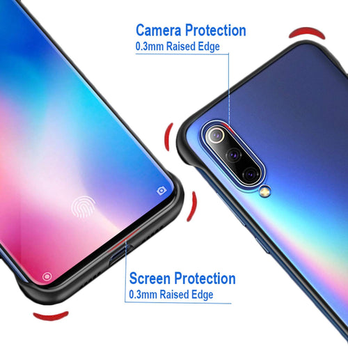 YOFO TPU Frameless case for Samsung A30s (BLUE)