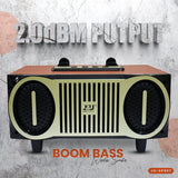 J4U Boom Bass Wireless Speaker with Bt v5.0 + EDR, 10 Watt Bluetooth Speaker, Heavy Bass