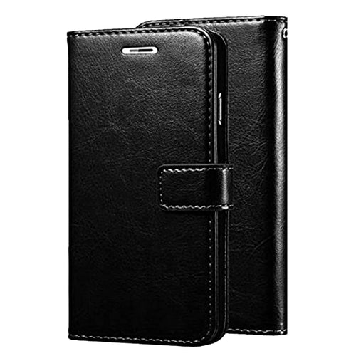 YOFO Flip Leather Magnetic Wallet Back Cover Case for Mi Redmi Note 7/ Note 7s / Note 7 Pro