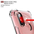 YOFO Combo for Mi Redmi Note 7 PRO Transparent Back Cover + Matte Screen Guard with Free OTG Adapter