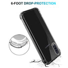 YOFO Shockproof Soft Transparent Back Cover for Samsung A70 - (Transparent) Full Protection Case