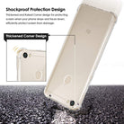 YOFO Combo for Mi Redmi Y1 Transparent Back Cover + Matte Screen Guard with Free OTG Adapter