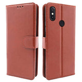 YOFO Flip Leather Magnetic Wallet Back Cover Case for Mi Redmi Note 5 Pro