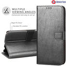 YOFO Samsung Galaxy A72  Leather Flip Cover Full Protective Wallet Case