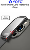 Prime Metal Shutter, Slim Protective Back Cover With Camera Slide Protector For iPhone XR With Free Triangle Mobile Stand
