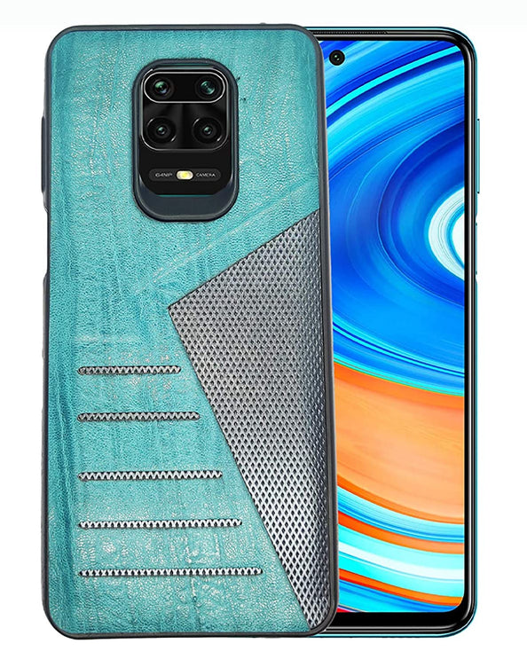 YOFO The Case with Look Leather Premuim Back Case Cover for MI Note Pro/Note Pro Max/Poco M2 ProRedmi