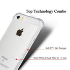YOFO Back Cover for Apple iPhone 4 / 4s (Flexible|Silicone|Transparent|Shockproof|Camera Protection)