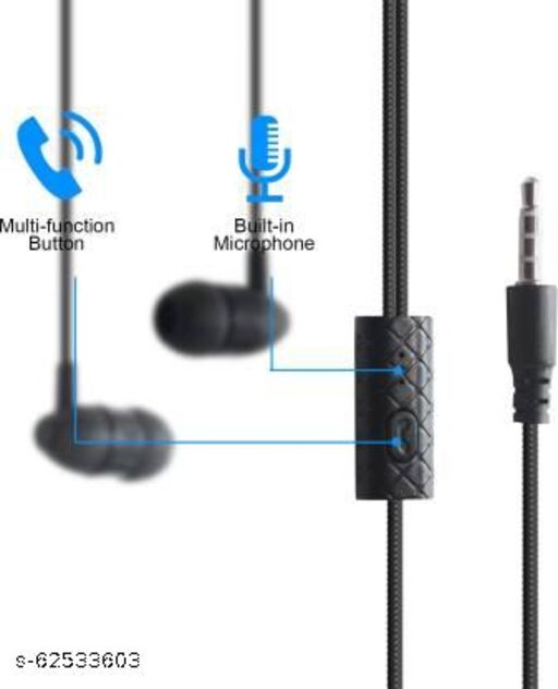 UNIVERSAL M-52, High Quality Hard Bass Branded Sound Perfect Big Deadly Bass Earphone Stereo Sound With Mic