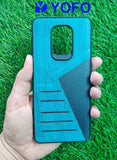 YOFO | The Case with Look | Leather Premuim Back Case Cover for MI Note 9 Pro/Note 9 Pro Max/Poco M2 ProRedmi