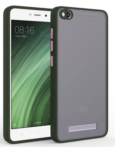 YOFO Matte Finish Smoke Back Cover With Camera Lens Protection for Mi 5A