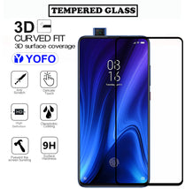 YOFO HD D+ Edge to Edge Full Screen Coverage Tempered Glass for Mi Redmi K20 /  K20 Pro - Full Glue Gorilla Glass (Black)