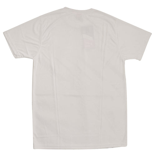 Just Brand ALL WEATHER Men's Regular Sport Fit Half Sleeve Round Neck (M Size ) T-Shirt -White Printed