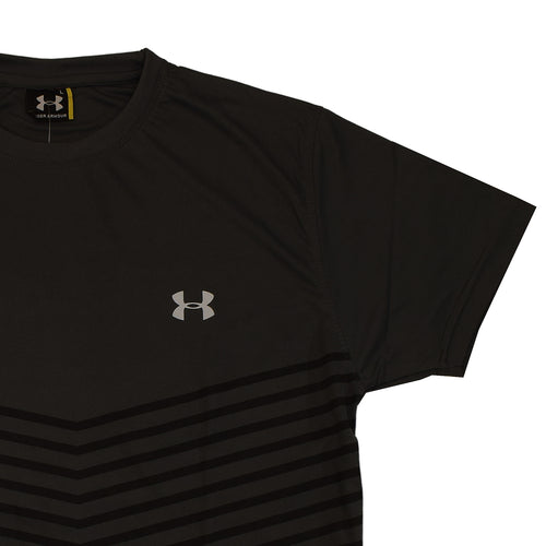 Just Brand ALL WEATHER Men's Regular Sport Fit Half Sleeve Round Neck (L Size ) T-Shirt -Black