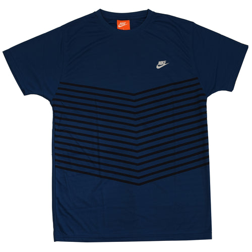 Just Brand ALL WEATHER Men's Regular Sport Fit Half Sleeve Round Neck (M Size ) T-Shirt -Navy Blue
