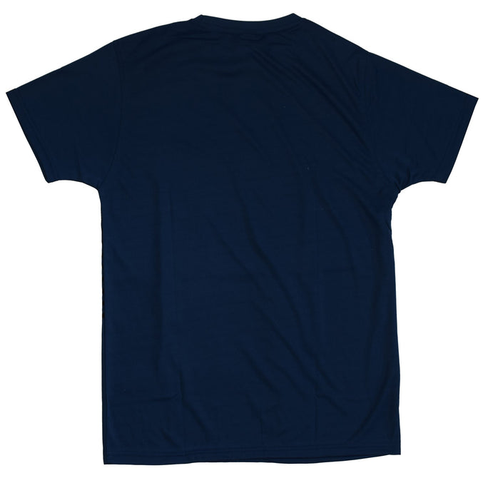 Just Brand ALL WEATHER Men's Regular Sport Fit Half Sleeve Round Neck (L Size ) T-Shirt -Navy Blue
