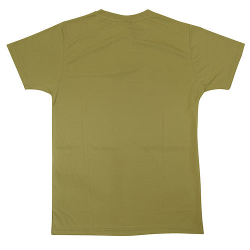 Just Brand ALL WEATHER Men's Regular Sport Fit Half Sleeve Round Neck (M Size ) T-Shirt -Cream