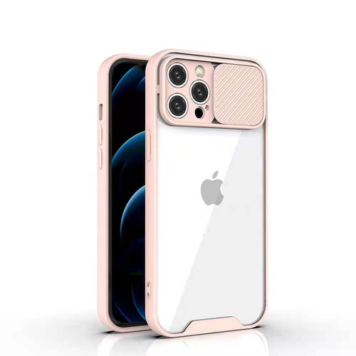 YOFO Camera Shutter Back Cover For iPhone 12 / 12PRO (6.1) With Free Mobile Stand