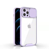 YOFO Camera Shutter Back Cover For iPhone 12 / 12PRO (6.1) With Free Mobile Stand