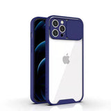 YOFO Camera Shutter Back Cover For iPhone 12 / 12PRO (6.1) With Free Mobile Stand